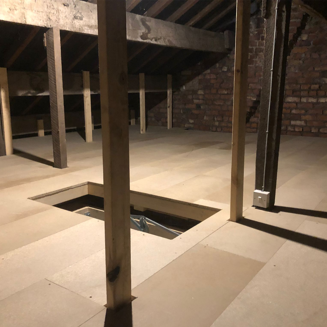 Older Property Loft Boarding Durham